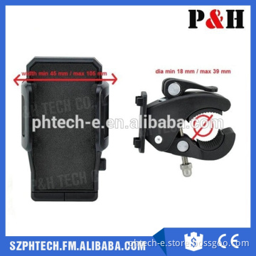 Motorcycle Bike Universal Bicycle Phone Holder For iPhone 4 5S 6 Galaxy S3 S4 S5